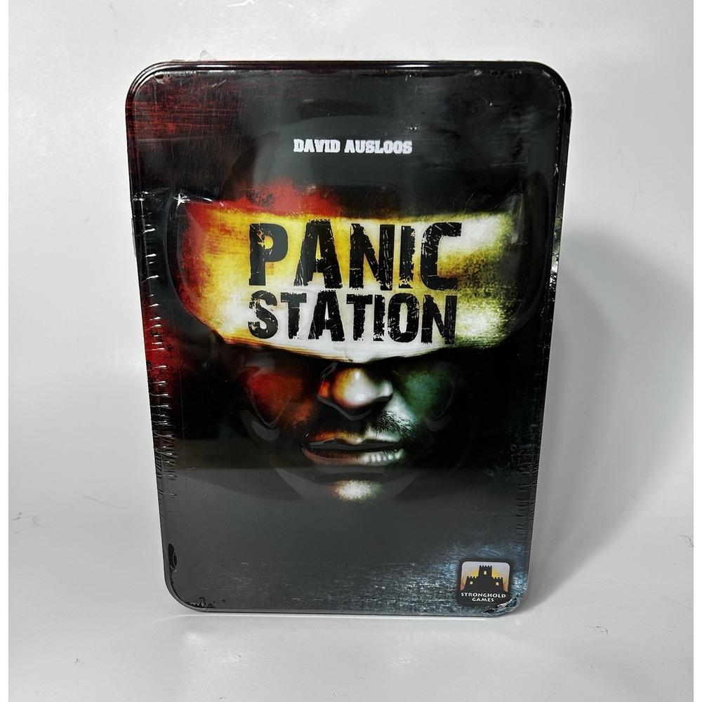 New PANIC STATION Metal Tin 4-6 Players Sci-Fi Ages 10+ Stonghold Games